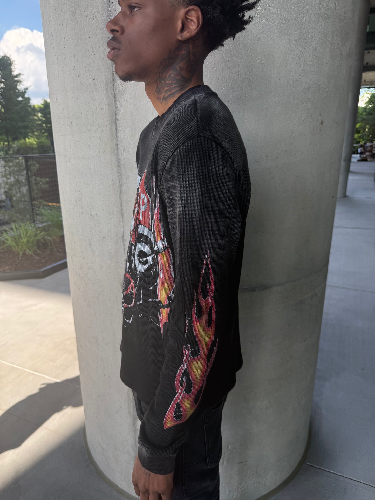 Black "Get Fly" Thermal