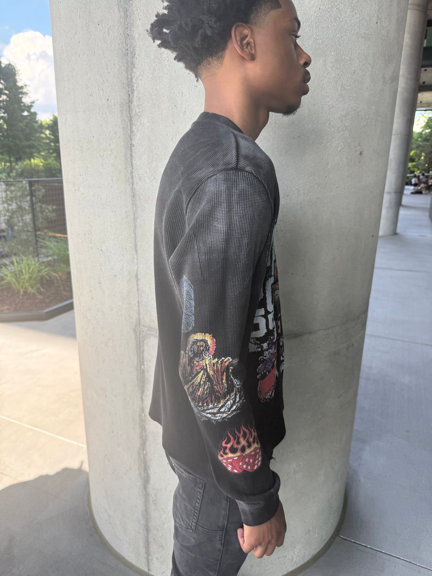 Black "Get Fly" Thermal